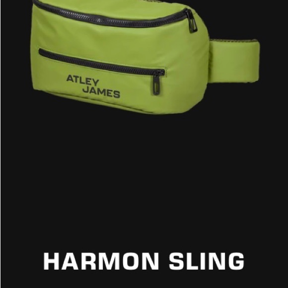Sling bag, Atley James, Harmon collection, green - Picture 2 of 5